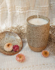 Shoreline ceramic Candle & vessle