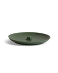Green Ceramic Incense Holder Plate