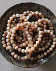 Peach Moonstone Bracelet 6mm - Crystals & Stones