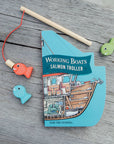 Working Boats: Salmon Troller Board Book- A Look-Inside Book