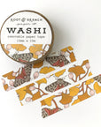 Ginkgo Leaf + Tiger Moth Autumn Washi Tape