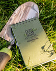 Rite in the Rain 3" x 5" Top Spiral Notebook, Green