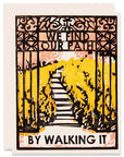We Find Our Path Everyday Inspiration Card