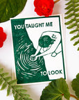 You Taught Me To Look Mother and Father Card