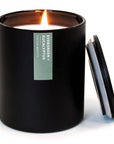 Evergreen + Eucalyptus - Matte Black Tumbler Soy Candle