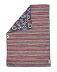 Mountain Bike Tea Towel - Navy Blue, Pink, & Burnt Orange