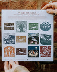 Wild Women Linocut Calendar 2027
