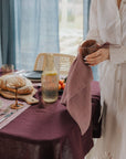 Woodrose Linen Kitchen Towel