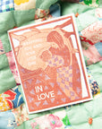 Wrapping You and Your Little One in Love Letterpress Card