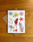 Watercolor Wildflower Card