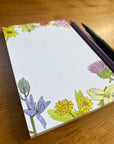 Illustrated Wildflower Market Notepad