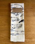 Whale Tea Towel | Screenprinted