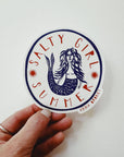 "Salty Girl Summer" Sticker