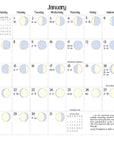 We'Moon on the Wall 2026 | Astrological Moon Phase Calendar