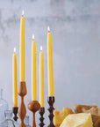 Taper Candles – 100% Pure Beeswax – 4 New Colors