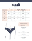Saalt - Leakproof Seamless Brief - Super: Super / Crimson Rose / L
