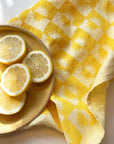 Sunrise Linen Tea Towel