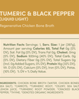 Turmeric & Pepper Pasture-Raised Chicken Bone Broth 14oz
