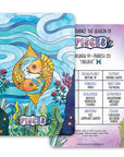 Pisces Zodiac Mini Art Print