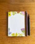 Illustrated Wildflower Market Notepad