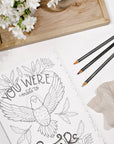 You are Made of Magic: Coloring book with Affirmations