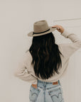 River | Teardrop Fedora Hat | Earth