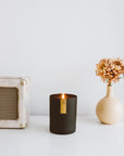 Vetiver + Tonka - Matte Black Tumbler Soy Candle