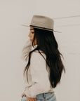 River | Teardrop Fedora Hat | Earth