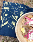 Wild Weeds Linen Tea Towel