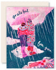 Grateful for You (Quilt Coats) - Gratitude Risograph Card