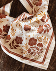 Organic Cotton Bandana Scarf - Desert Floral