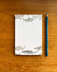 Illustrated Shark Market Notepad