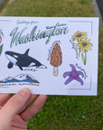 Washington State Postcard | 4" x 6"