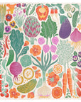 Organic Cotton Tea Towel - Veggie Garden