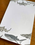 Illustrated Shark Market Notepad