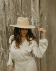 WEST VON - Addison | Raffia Classic Rancher: M/L