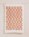 Sunrise Linen Tea Towel