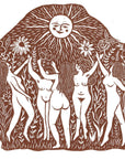 Sundance Card, pagan, autumnal, solstice, sun, warm