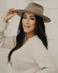 River | Teardrop Fedora Hat | Earth