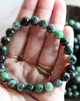 Ruby Zoisite Bracelet 6mm
