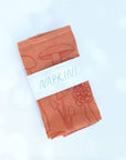Mushrooms Linen Napkins - Set of 2