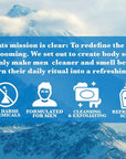 GENTS Body Soaps 5 oz All Natural 5 DIFFERENT SCENTS