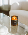 Vetiver + Tonka - Amber Jar Soy Candle