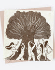 Tree of Life greeting card, nature, pagan, folklore, friends