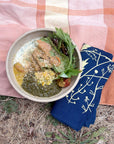 Wild Weeds Linen Napkins - Set of 2
