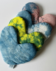 Heart Eye Pillow - Botanically Dyed - Indigo Sky - V Day