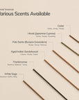 Palo Santo Incense Stick Set – 30 Sticks