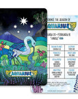 Aquarius Zodiac Mini Art Print