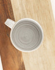 Carved Stoneware Mug