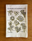Washington Wildflower Tea Towel | Screenprinted